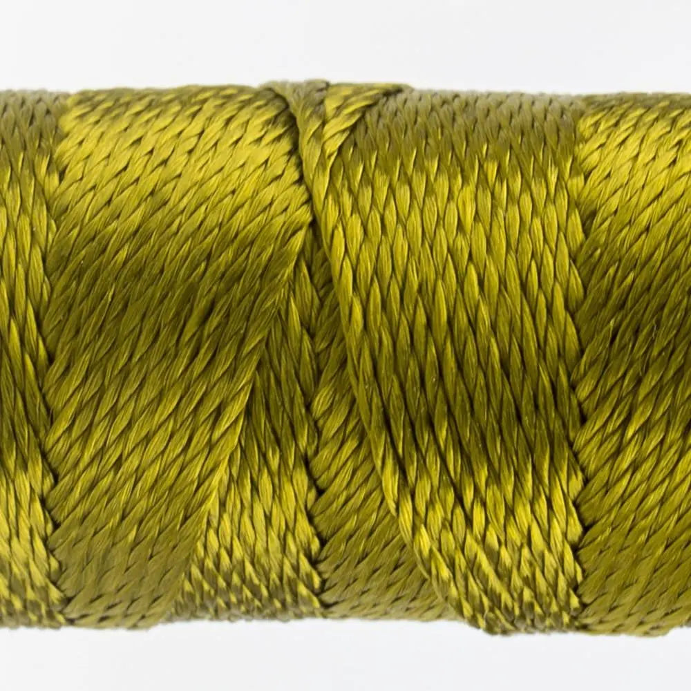 SSRZ4122 - Razzle™ 8wt Rayon Ecru Olive Thread WonderFil USA