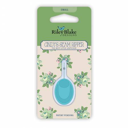 Cindy's seam ripper in aqua