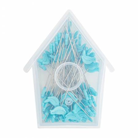 Riley Blake bird pins, 60 pieces