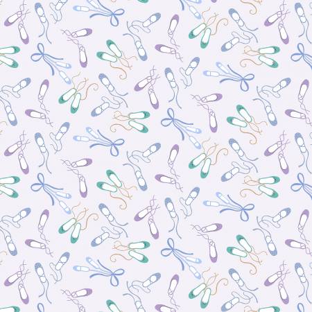 Dear Stella Potpourri What's Your Point quilting fabric — geometric point print