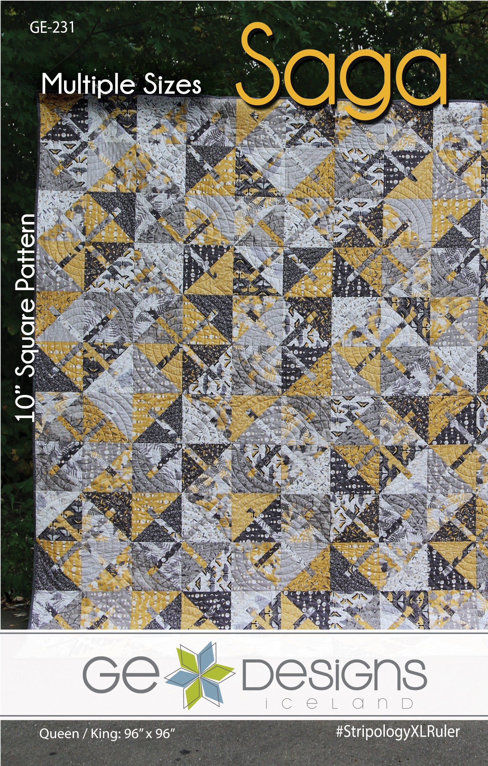 Saga - 10" Square Pattern 231