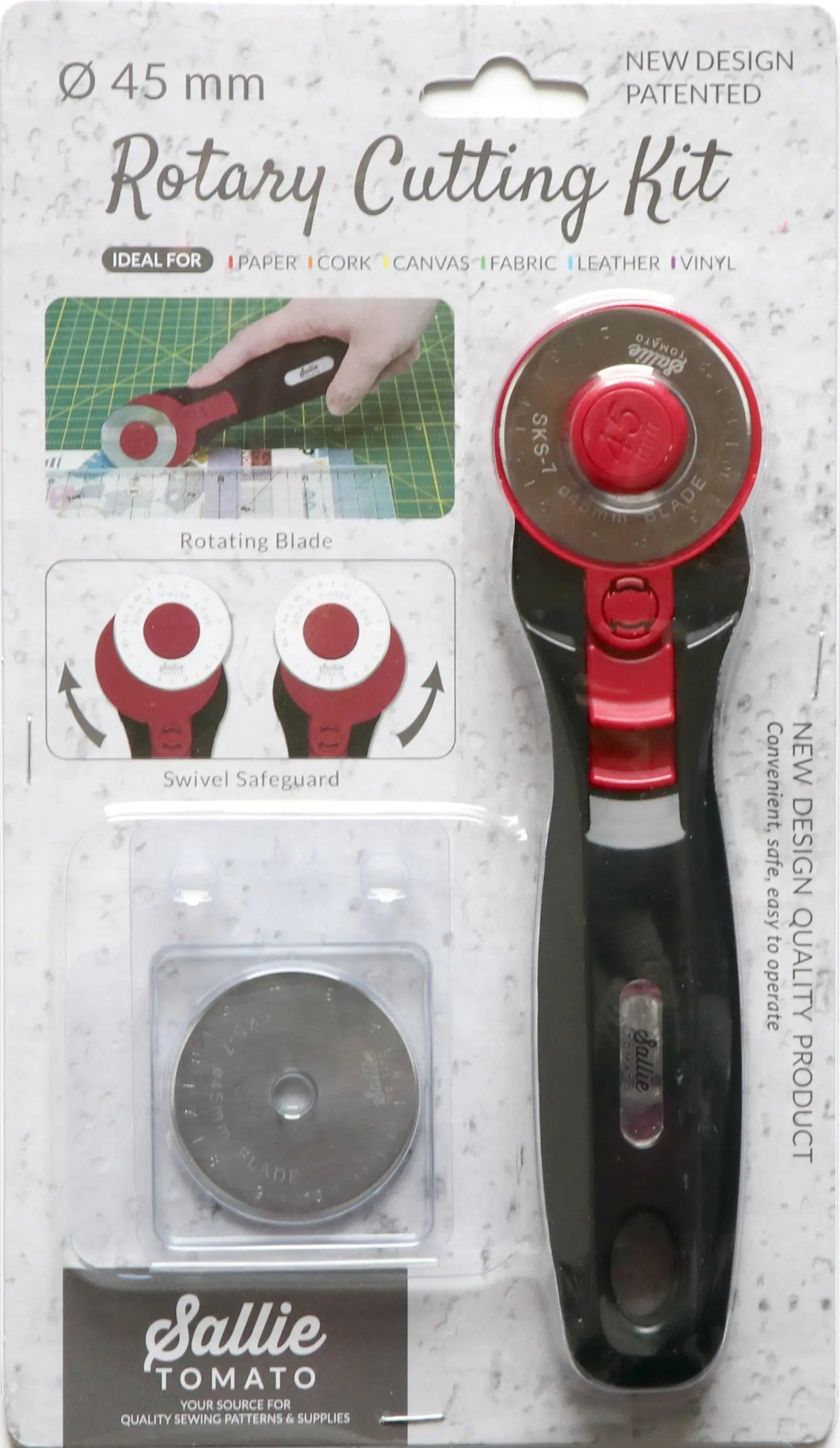 Sallie Tomato Rotary Cutting Kit - Linda's Electric Quilters