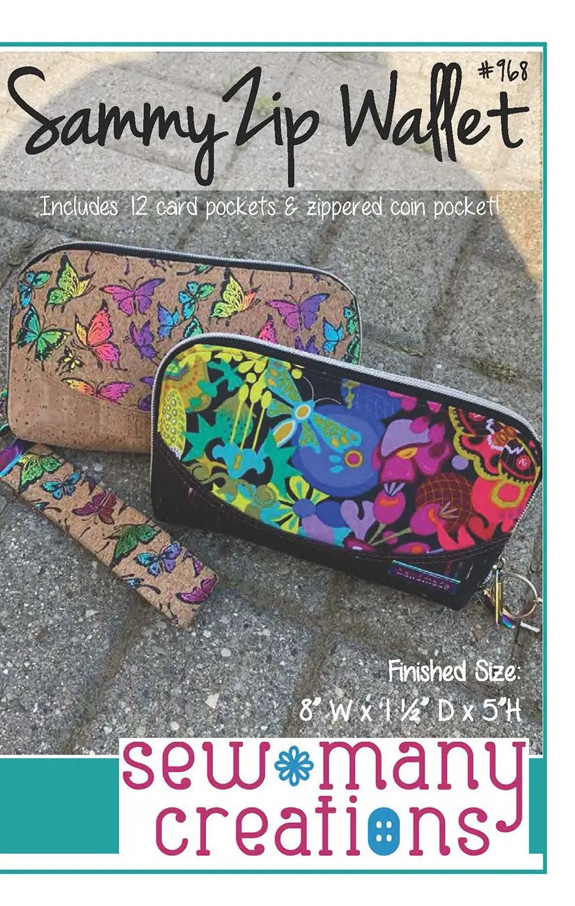 Sammy Zip Wallet - Linda's Electric Quilters