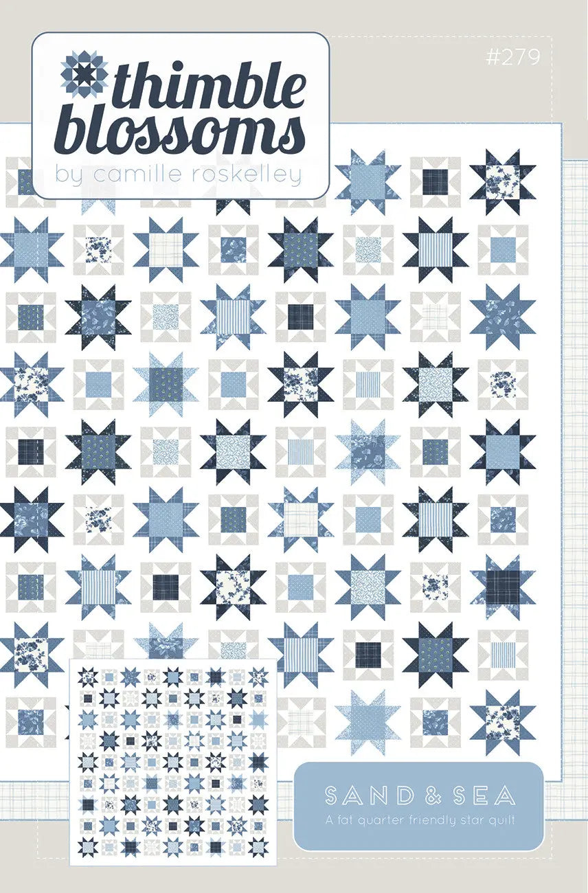 Sand & Sea Pattern - Linda's Electric Quilters