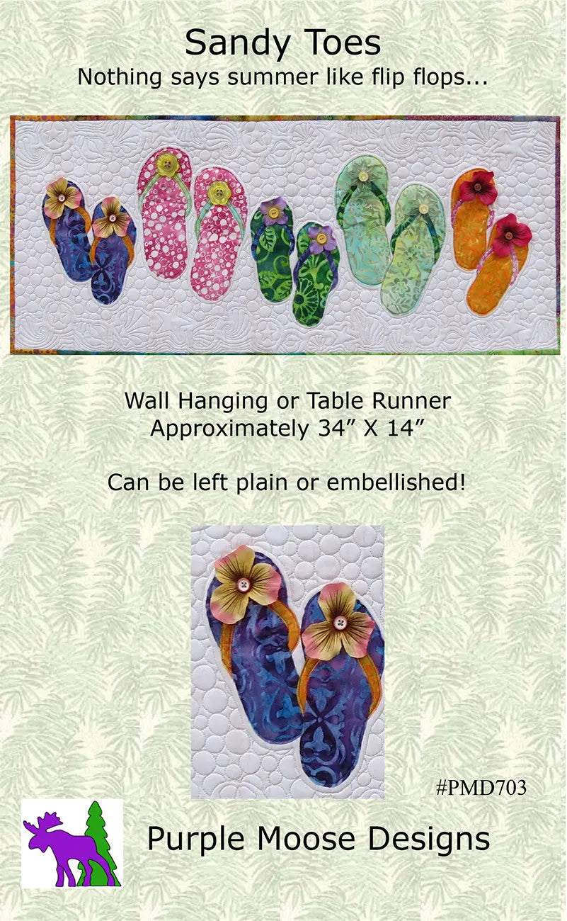 Sandy Toes - Linda's Electric Quilters