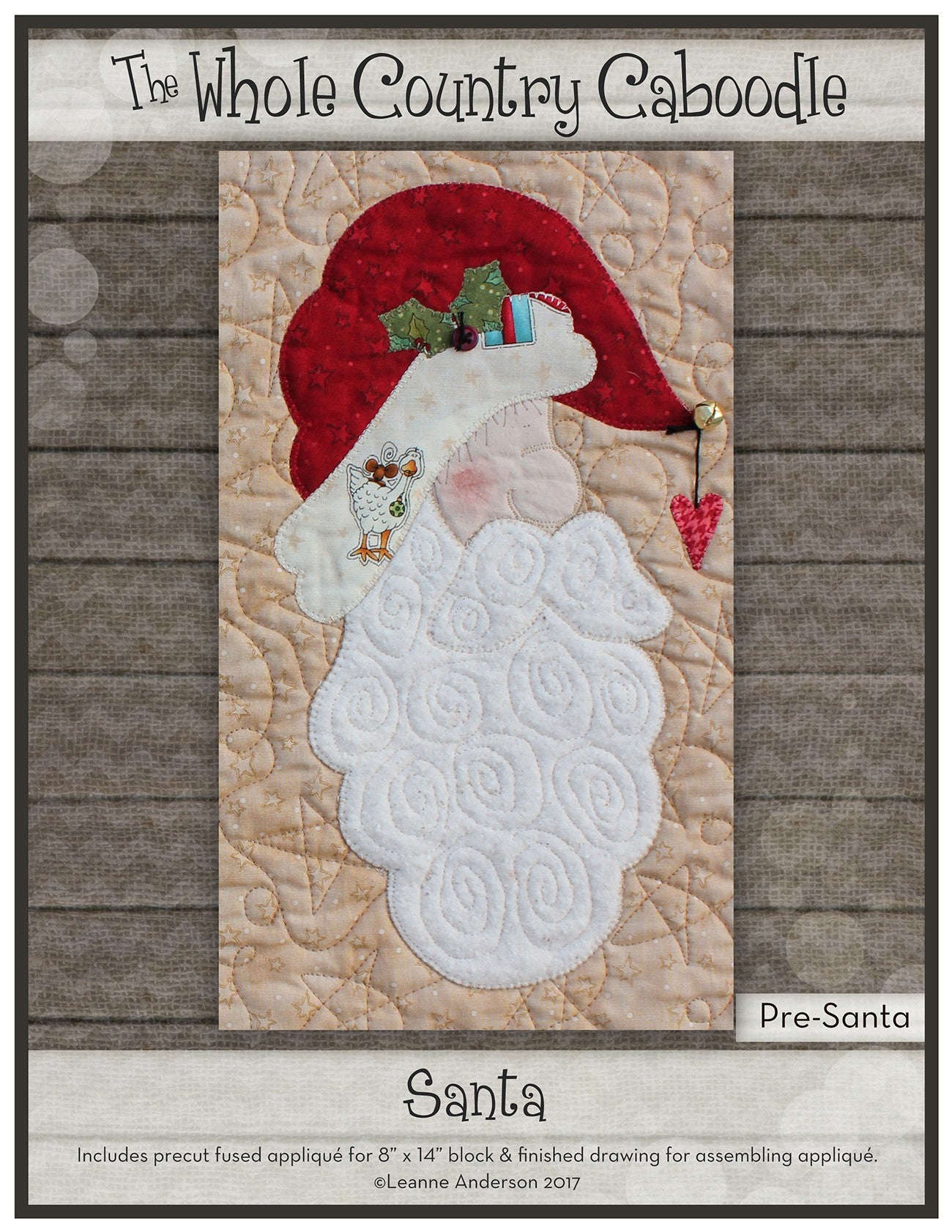 Santa Precut Fused Applique Pack