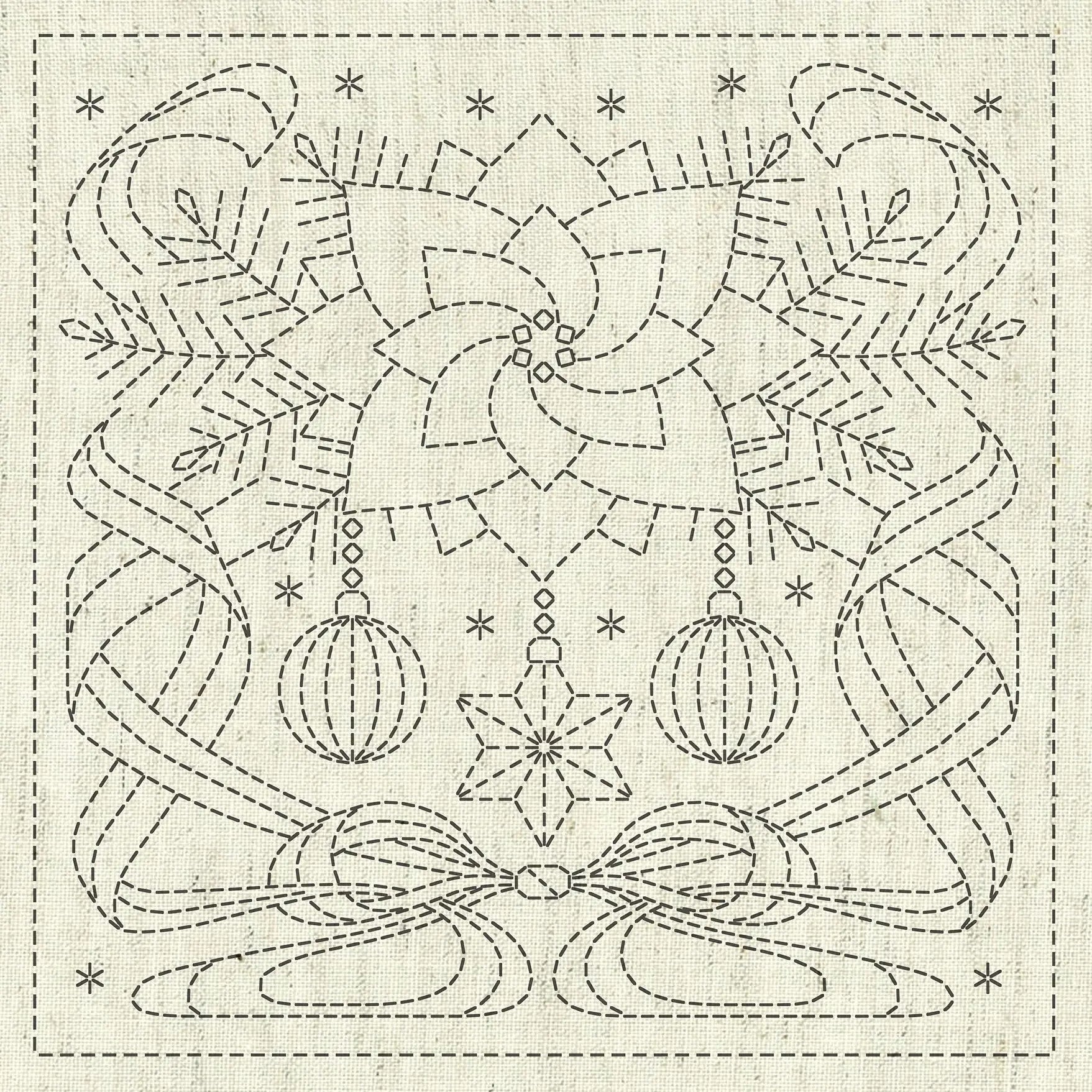 Sashiko Cloth Blessing - Linda's Electric Quilters