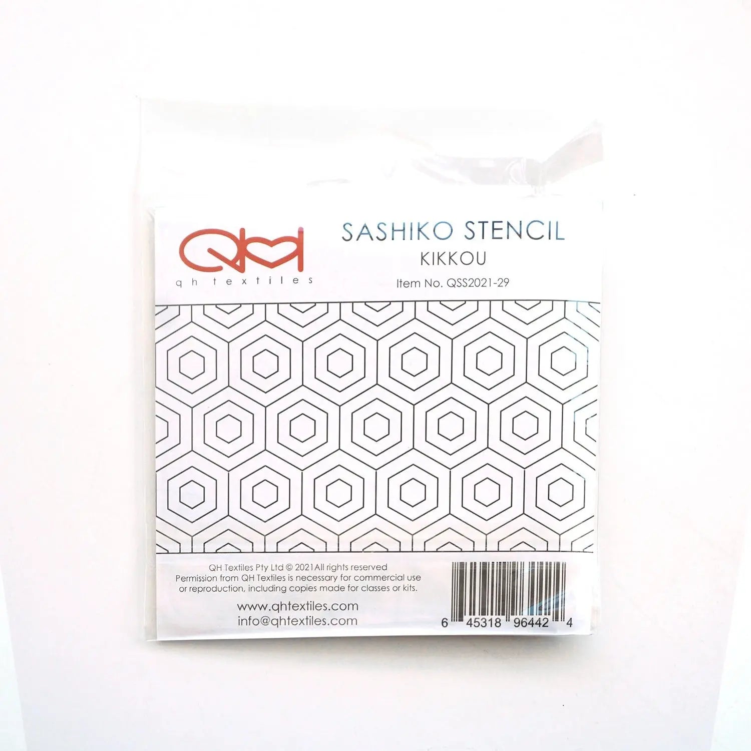 Sashiko Stencil Kikkou - Linda's Electric Quilters