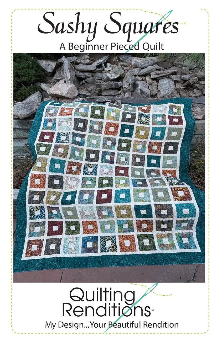 Sashy Squares - Linda's Electric Quilters