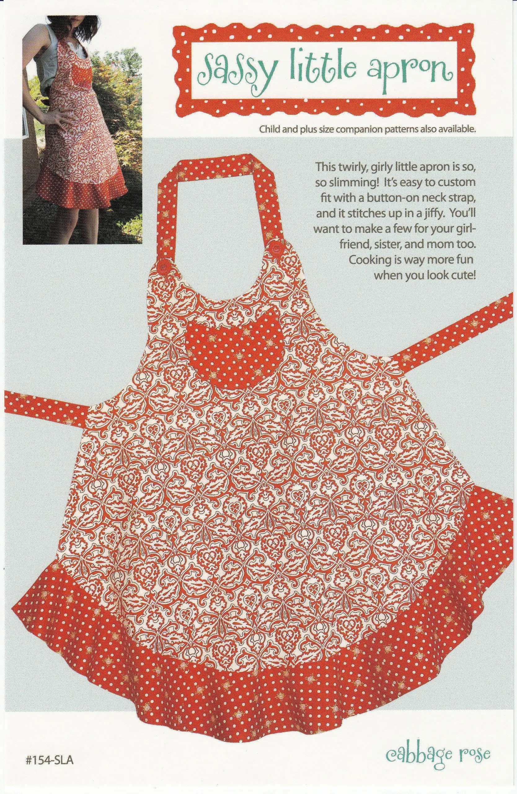 Sassy Little Apron - Linda's Electric Quilters