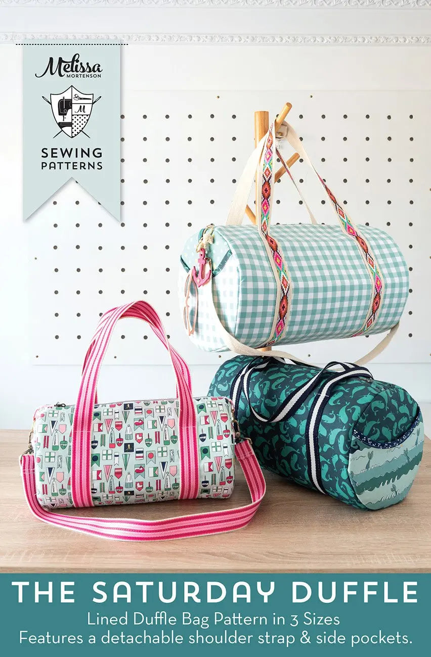 Saturday Duffle Bag Pattern - Linda's Electric Quilters