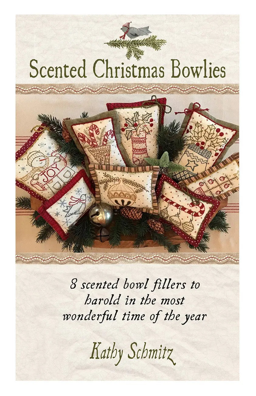 Scented Christmas Bowlies - Linda's Electric Quilters