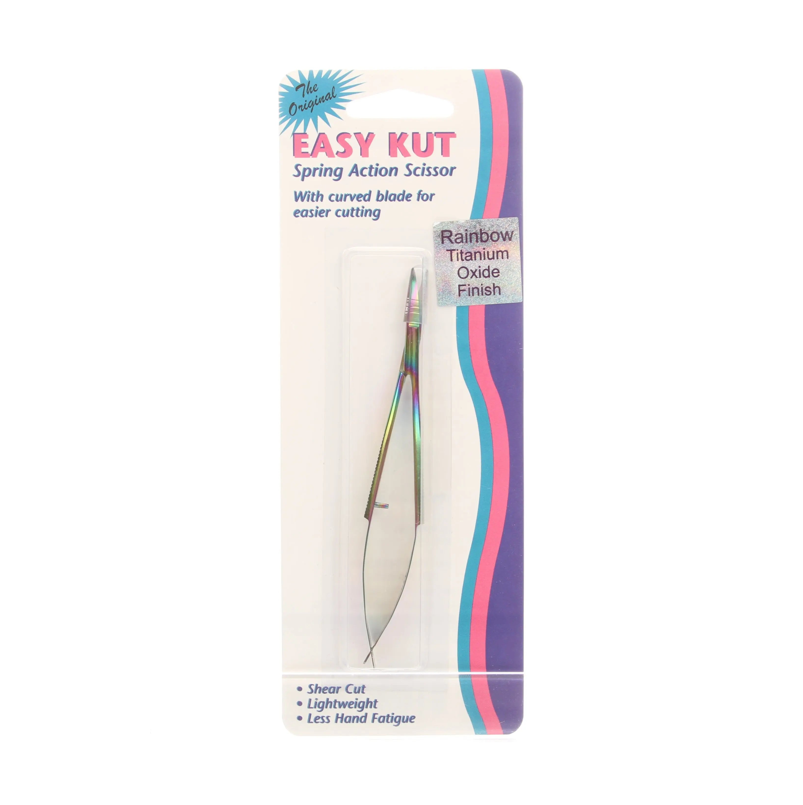 Scissor Easykut Spring Action Rainbow - Linda's Electric Quilters