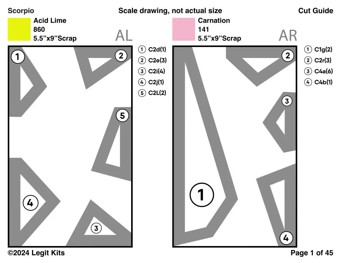 Scorpio Pattern Legit Kits