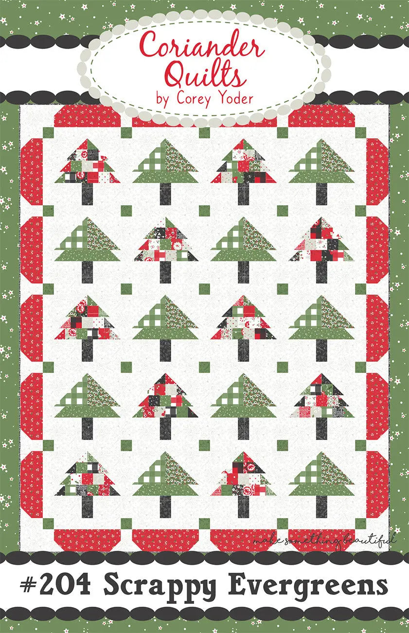 Scrappy Evergreens - Linda's Electric Quilters