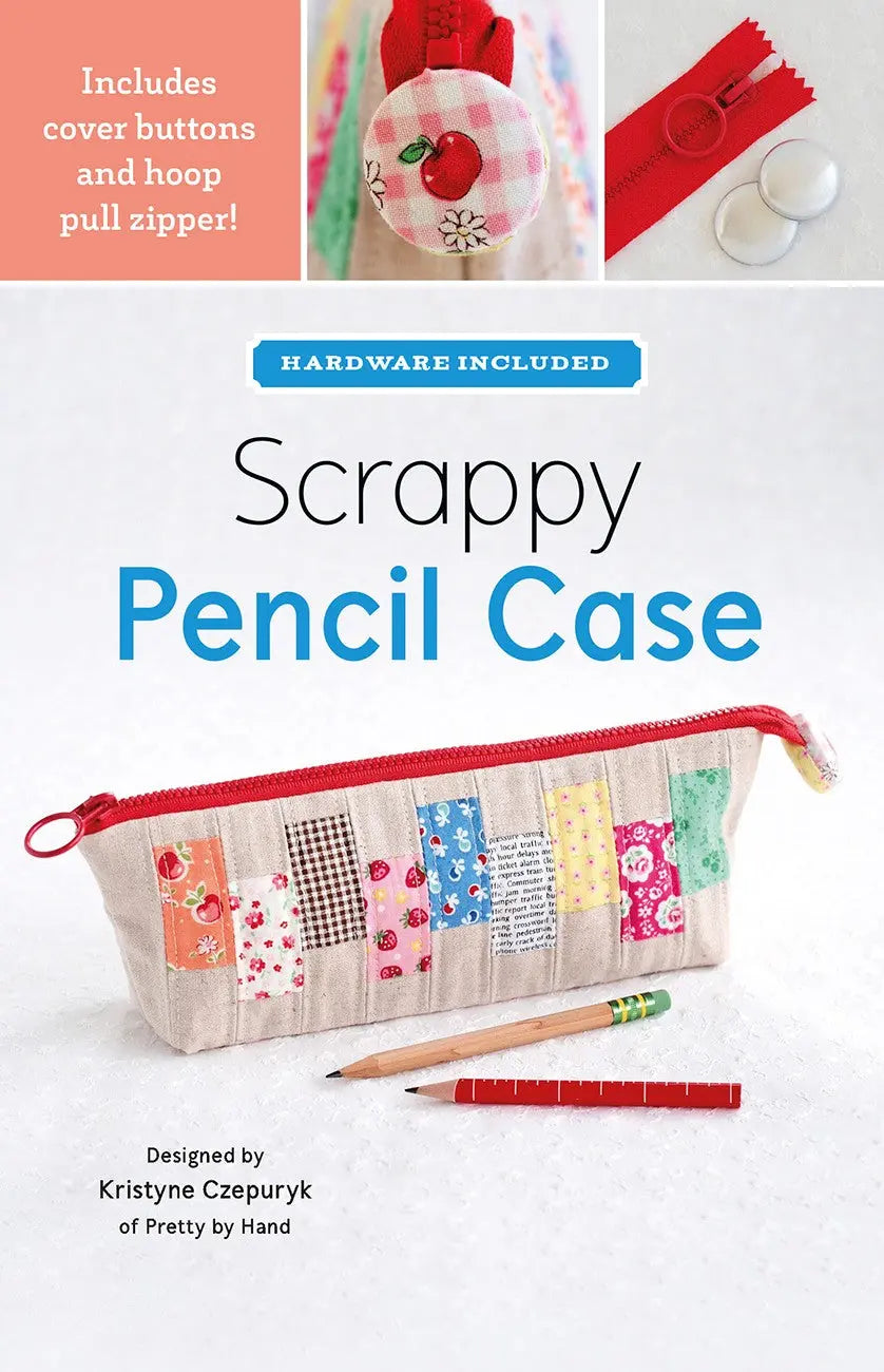 Scrappy Pencil Case Kit - Linda's Electric Quilters