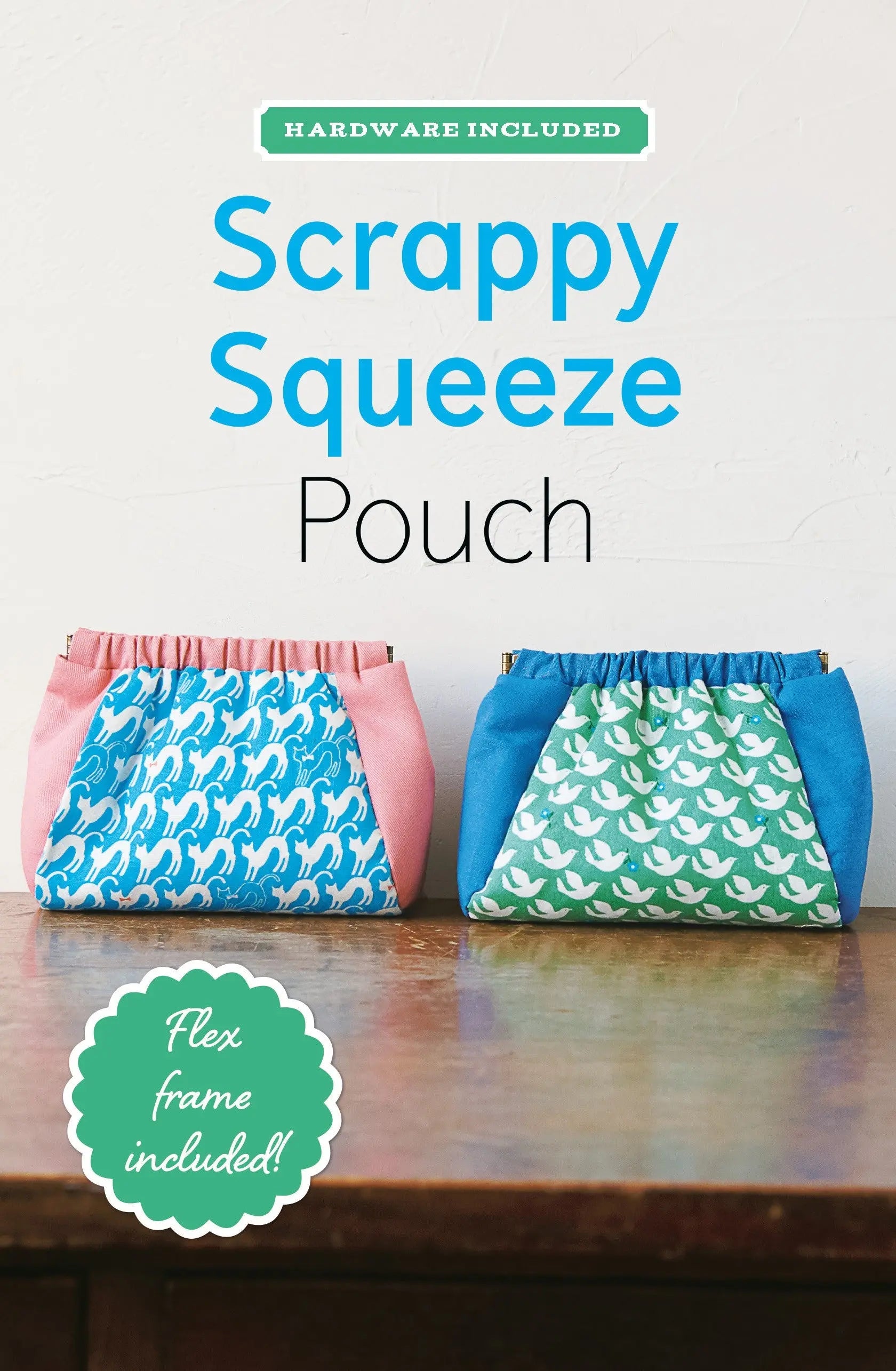 Scrappy Squeeze Pouch Kit - Linda's Electric Quilters