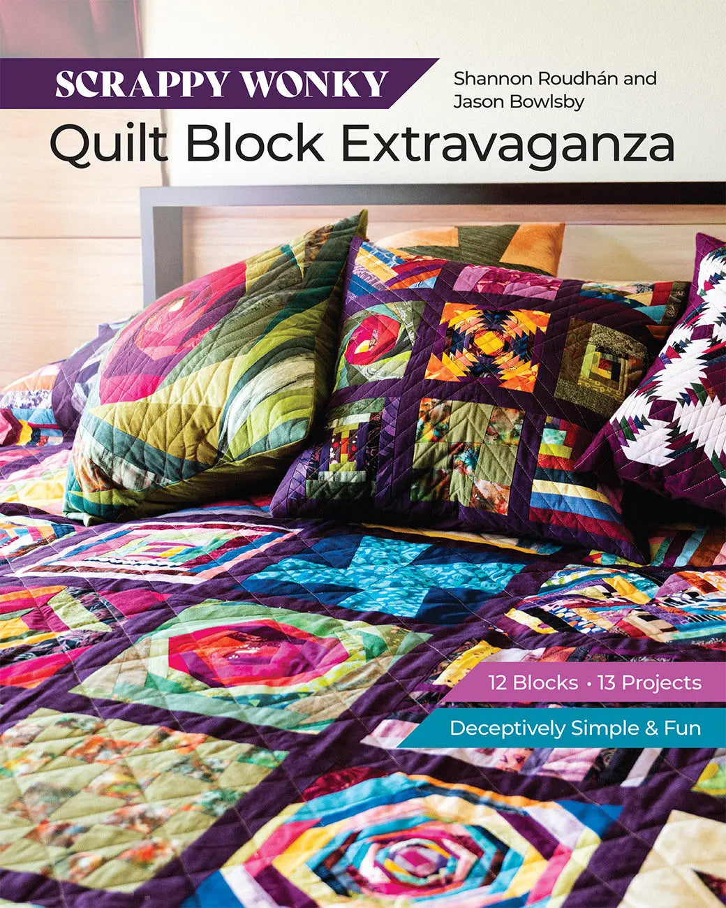 Scrappy Wonky Quilt Block Extravaganza - Linda's Electric Quilters