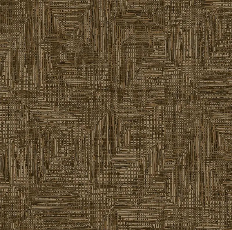 Brown Grass Roots Coffee Cotton Wideback Fabric per yard