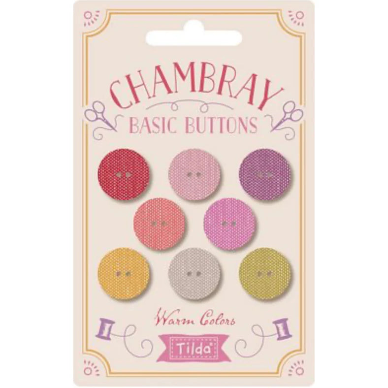Tilda-Cham Buttons 16mm WM 8pc