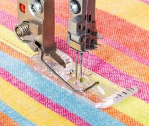#C28 Clear Coverstitch Foot