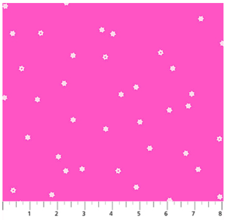 Figo Seasons Basic Pink Flowers quilting fabric