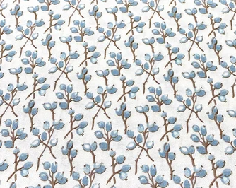 Andover Laundry Basket Quilts Bluebird quilting fabric