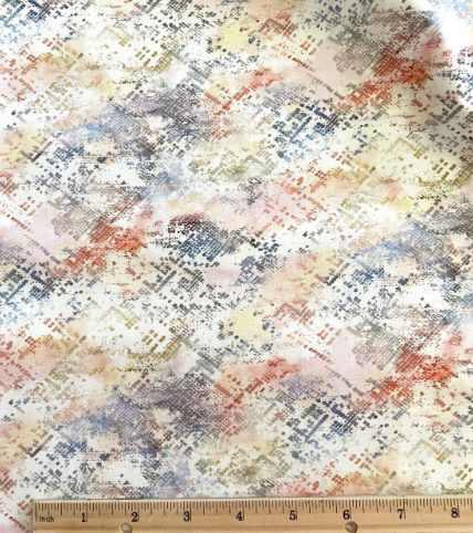 Studio E Funny Girl Point of View Sunset Multi quilting fabric