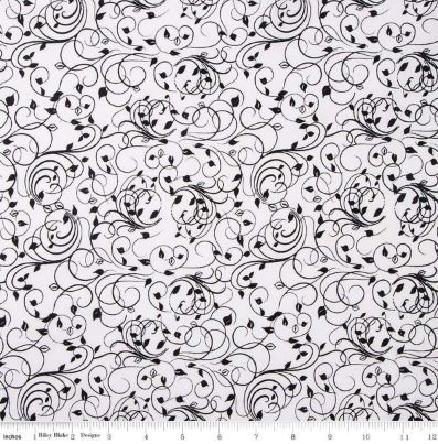 Riley Blake Achromatic Dance Dalmatian batik quilting fabric