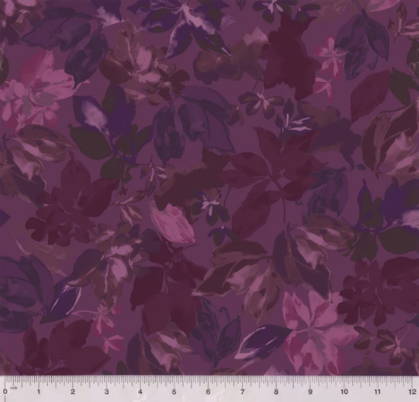 Grape Juice Lush purple blender quilting fabric by Whistler Studios for Windham Fabrics