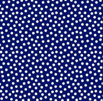 White on Navy On the Dot quilting fabric by Wilmington Prints