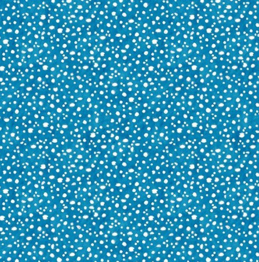 Turquoise Connect the Dots quilting fabric by Wilmington Prints