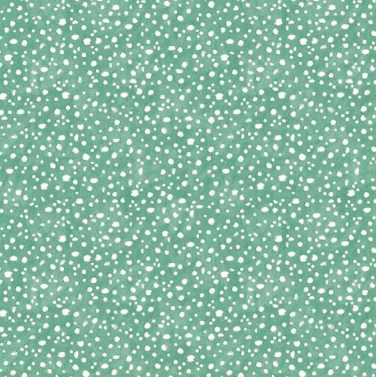 Connect the Dots Teal quilting fabric by Wilmington Prints