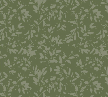 Forest Tonal Leaves Green Fields blender quilting fabric by Wilmington Prints