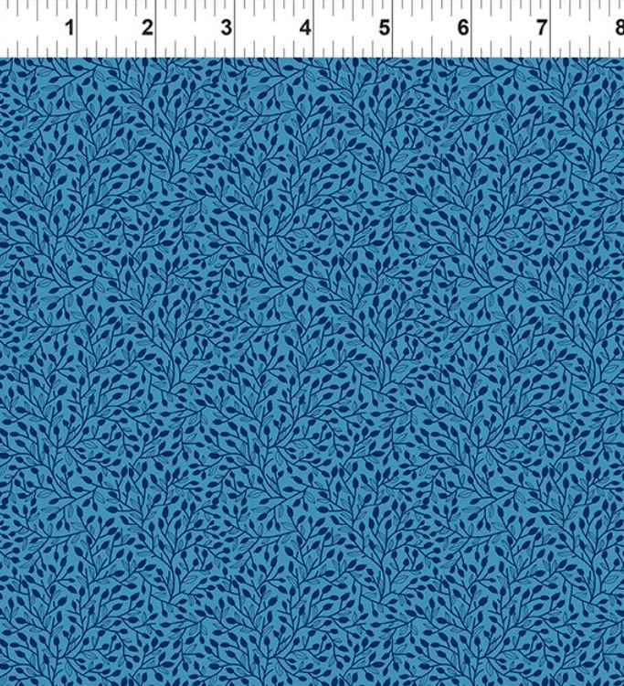 Whimsy Blue blender quilting fabric by In The Beginning Fabrics