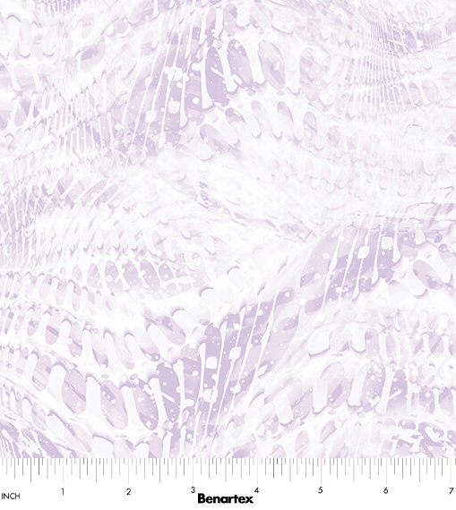Dragonfly Wonder Rippling Waves Light Lavender blender quilting fabric by Benartex