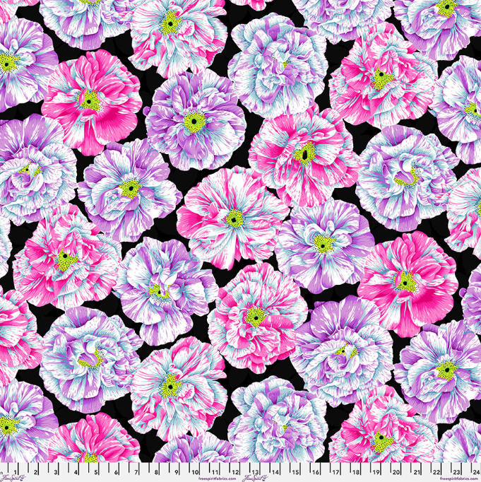 Bouffant Contrast floral quilting fabric by Kaffe Fassett for Free Spirit