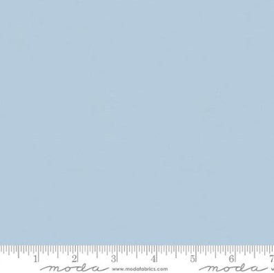 Bella Solids Powder Blue quilting fabric by Moda