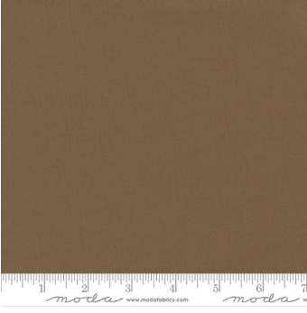 Bella Solids Cocoa solid quilting fabric by Moda