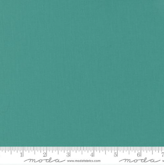 Bella Solids Bettys Teal solid quilting fabric by Moda