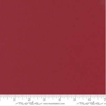Bella Solids Brick Red solid quilting fabric by Moda