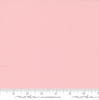 Bella Solids Sisters Pink solid quilting fabric by Moda