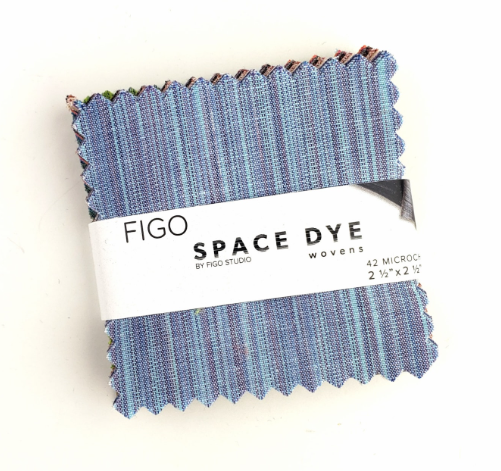 Space Dye mini charm pack precut squares by Moda