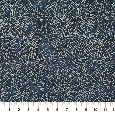 4th and Main Favorites Pine Needles Denim quilting fabric by Northcott