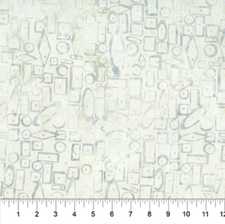 4th and Main Favorites Boxes Vanilla quilting fabric by Northcott