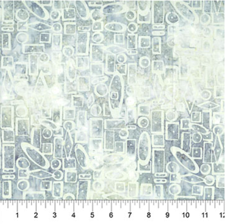 4th and Main Favorites Boxes Smoke quilting fabric by Northcott