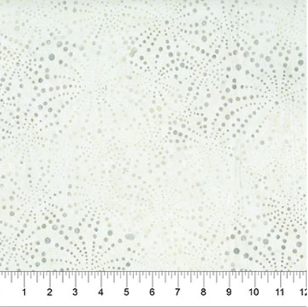 4th and Main Favorites Starburst Vanilla quilting fabric by Northcott