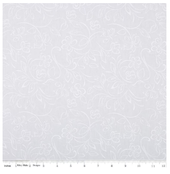 Achromatic Dance Daisy quilting fabric by Riley Blake