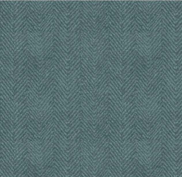 Woolies Flannel Herringbone Blue quilting flannel by Maywood Studio