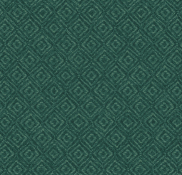 Woolies Flannel On Point Green quilting flannel by Maywood Studio